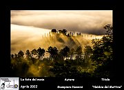 (04)  Foto del Mese Aprile (2022) Autore  Giampiero Nannini  Titolo Nebbia del mattino